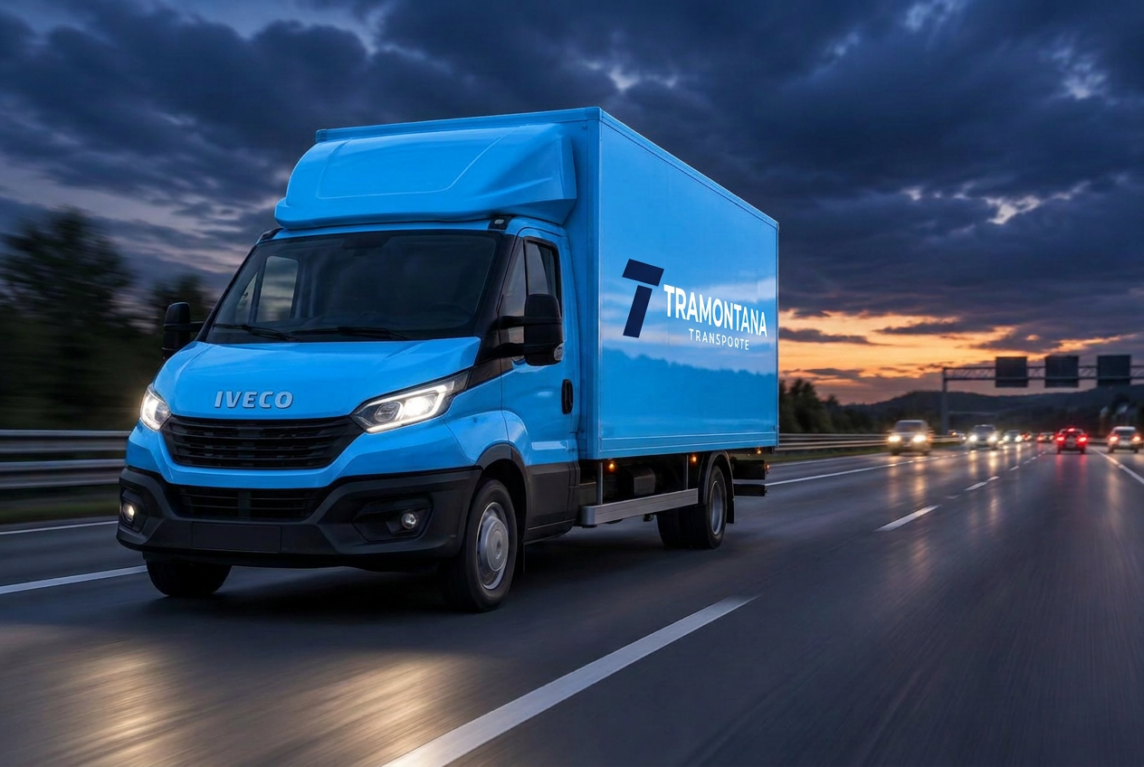 Iveco 5,5 t LKW von Tramontana Transporte